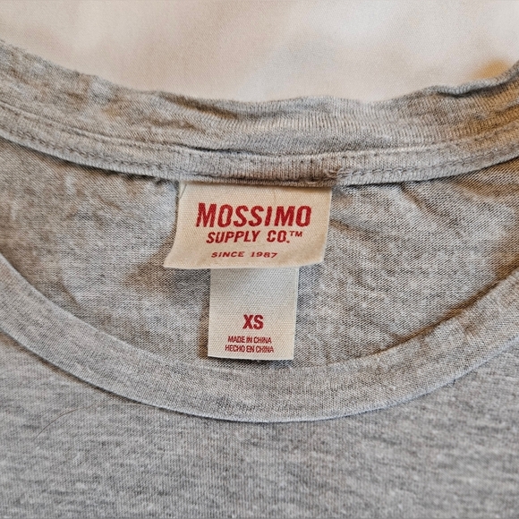 Mossimo Supply Co. Womens Gray Short Sleeve Fit And Flare Top Size XS - Picture 3 of 11